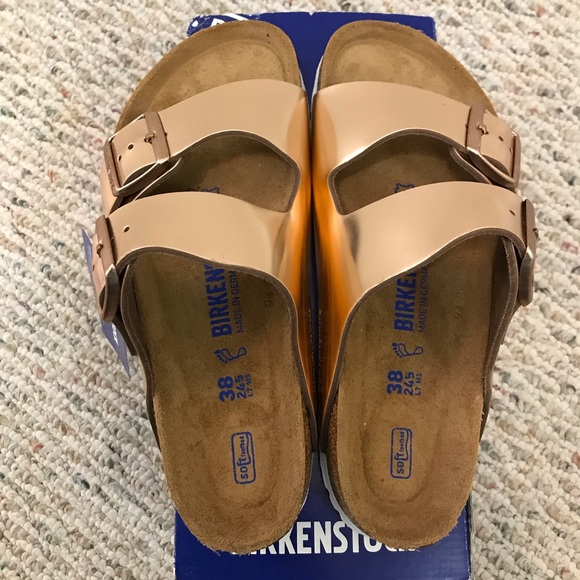 🆕 Birkenstock x Anthropologie arizona metallic - Picture 6 of 11